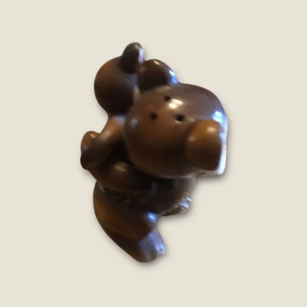 Vintage Napco 1940 Mama Bear with Baby On Back